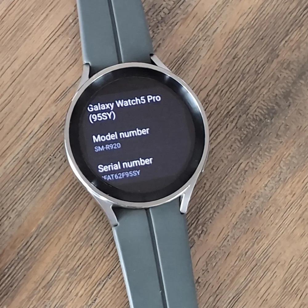 Samsung Galaxy Watch 5 Pro Gray Titanium Premium Fitness Style
